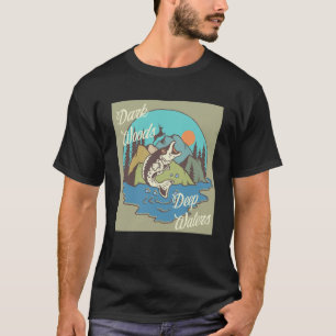 T-shirt Bois foncé et eau profonde à l'extérieur des sport