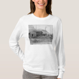 T-shirt Bois mort et photographie de fondeur du Delaware