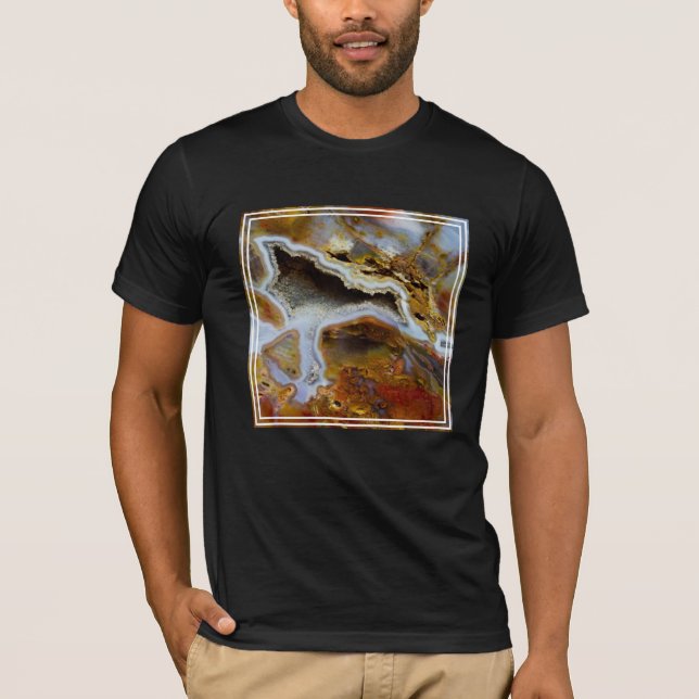 T-shirt Bois pétrifié aux cristaux (Devant)