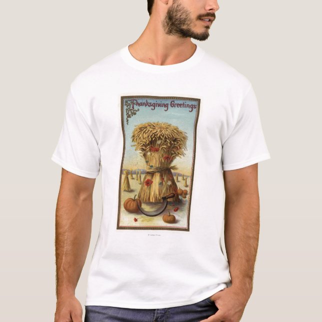 T-shirt Boisseau de foin et de faux (Devant)