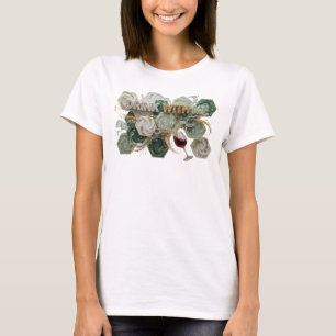 T-shirt Boisson colorée COOL AVEC MOI Motif artistique