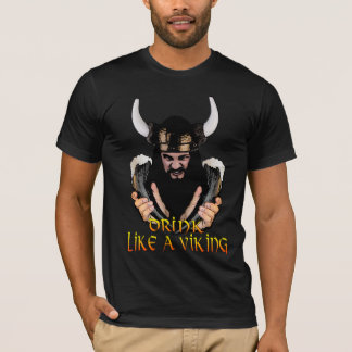 T-shirt Boisson comme une chemise de Viking