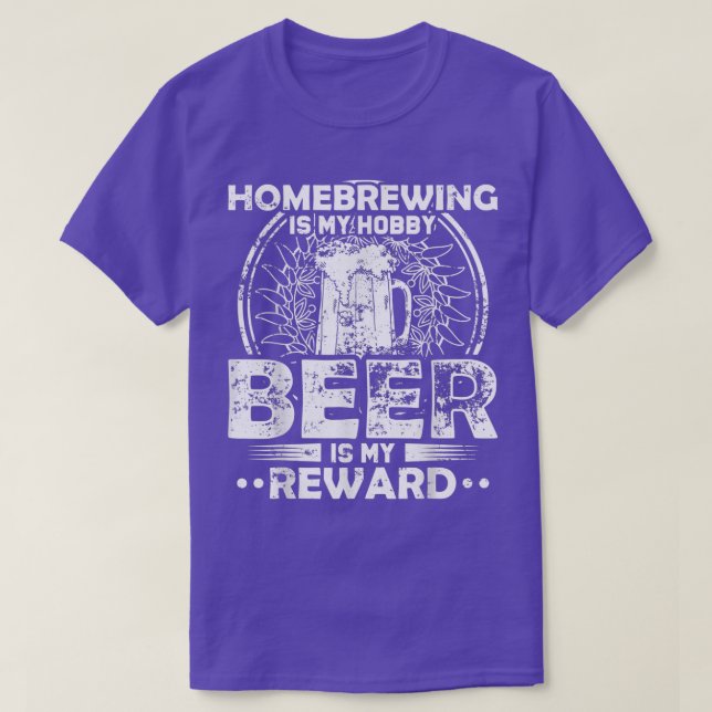 T-shirt Boisson de bière brasserie Homebrew Craft  (Design devant)