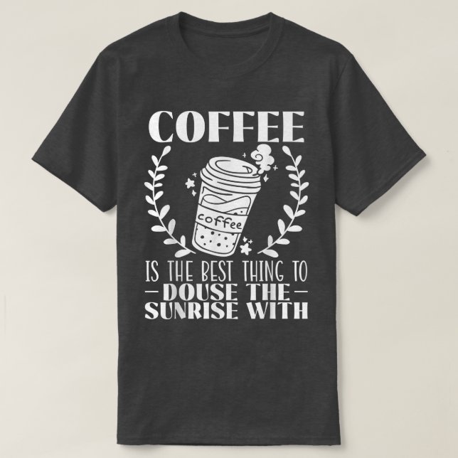 T-shirt Boisson de café Espresso Cappucino Café (Design devant)