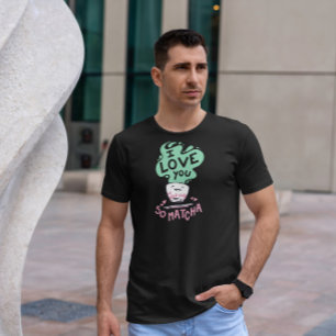 T-shirt Boisson De Thé Matcha