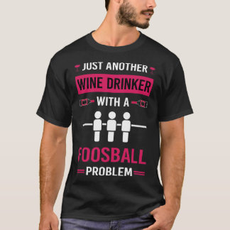 T-shirt Boisson de vin Foosball