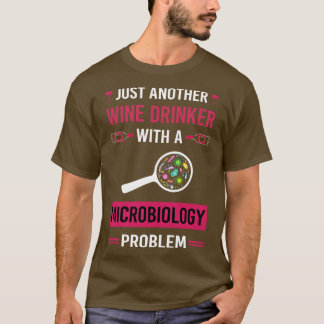 T-shirt Boisson de vin Microbiologie Microbiologiste