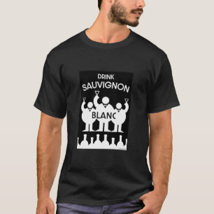 T-shirt Boisson de vin Sauvignon Blanc