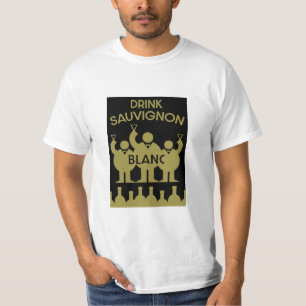 T-shirt Boisson de vin Sauvignon Blanc