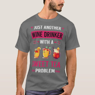 T-shirt Boisson de vin Thé sucré