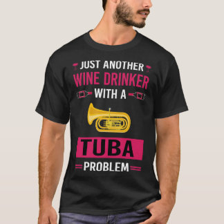 T-shirt Boisson de vin Tuba