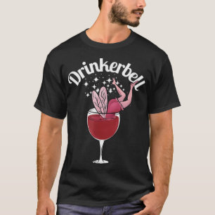 T-shirt Boisson Fée Cute Vin Boire Avec Sa