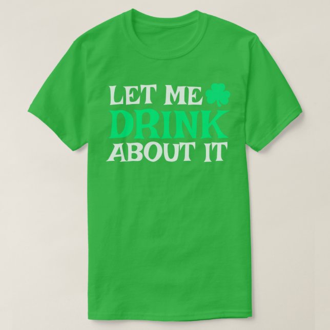 T-SHIRT BOISSONS AMUSANTES (Design devant)