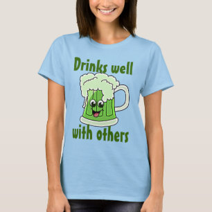 T-shirt Boissons bien avec d'autres