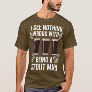 T-shirt Boissons de bière Stout Ale Boire Pun