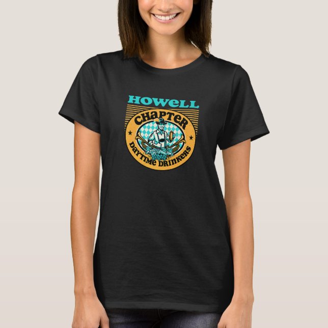 T-shirt Boissons De Jour De L'Amérique Howell Mi Chapter B (Devant)