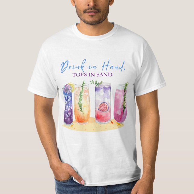 T-SHIRT BOISSONS ÉTÉ (Devant)