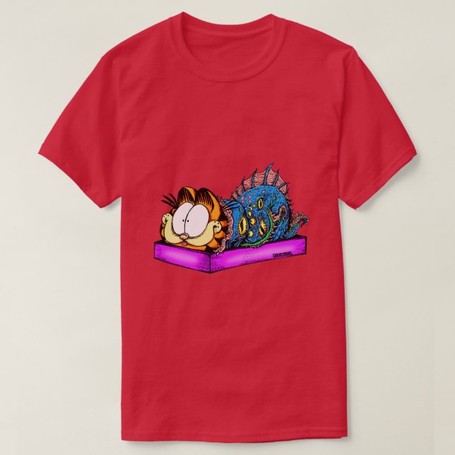 T-shirt Boîte à chat (Design devant)