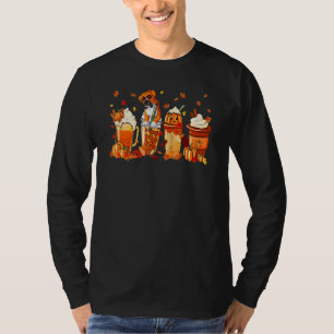 T-shirt Boîte à chien Café Boisson Latte aux épices de cit
