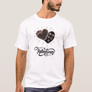 T-shirt Boîte à chocolat de Saint Valentin happy valenti