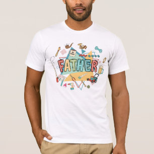 T-shirt Boîte à outils papa : une célébration de la patern