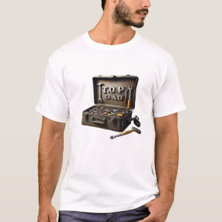 T-shirt Boîte à outils Vintage "Top Papa" Conception de la