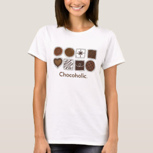 T-shirt Boîte Chocoholique de chocolats Bon Bons Chocolati