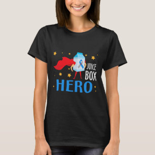 T-shirt Boite de jus Hero Type 1 T1d Diabète Diabétique Dé