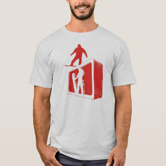 T-shirt boîte de neige