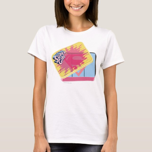 T-shirt Boîte de Supergirl (Devant)