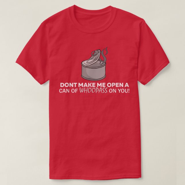 T-shirt Boîte drôle de farces Whoopass  (Design devant)