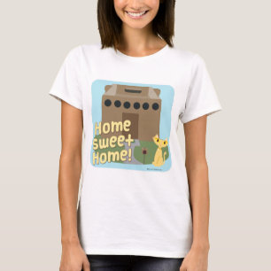 T-shirt Boîte pour animaux avec trous amusant animal caric