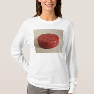 T-shirt Boîte rouge de laque décorée des pivoines, 1426