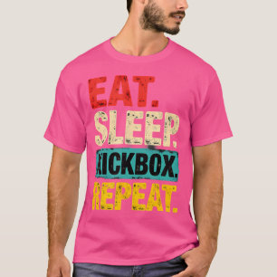 T-shirt Boîtier de Mixed martial art de kickboxing Répéter