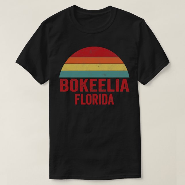 T-shirt Bokeelia Floride (Design devant)