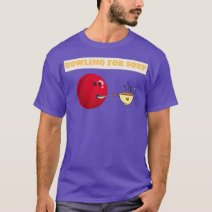 T-shirt Bol Drôle Pour Conception De Soupe T