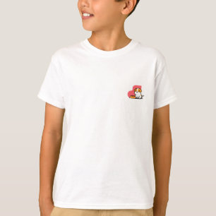 T-shirt Bol pour repas de chiot qui remue Enfants