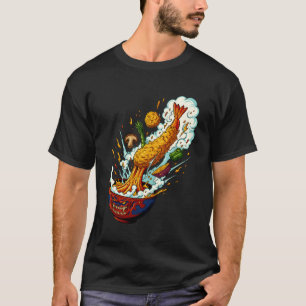 T-shirt Bol Tempura Explosif Monstre Art culinaire japonai