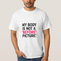 Bold Body Positivity Text Graphic – “My Body Is No