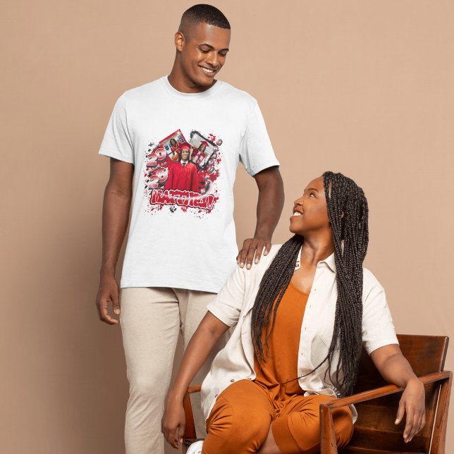 T-shirt Bold grad modern trendy graduation personalized (Créateur téléchargé)