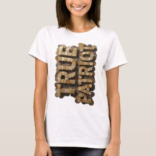 T-shirt Bold Or MONEY Design Moderne