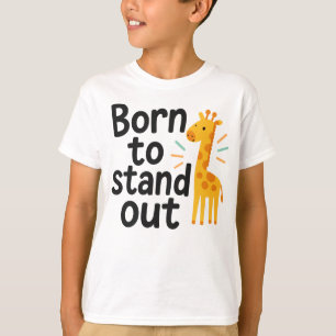 T-shirt Bold Spirit : Né pour se lever