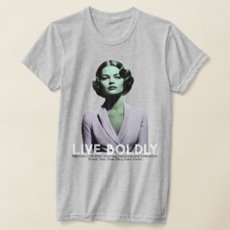 T-shirt BOLDLY LIVE