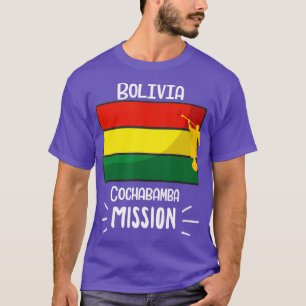 T-shirt Bolivie Cochabamba Mormon LDS Mission Missionnaire