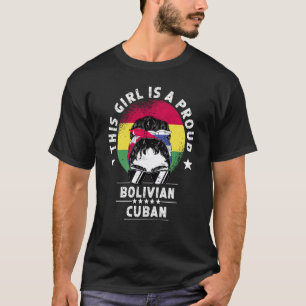 T-shirt Bolivie Drapeau Cuba Croissance Femmes Femme Citoy