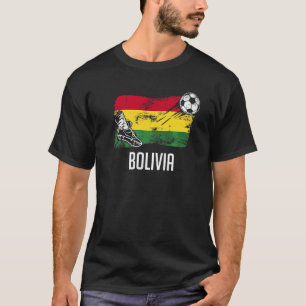 T-shirt Bolivie Drapeau Jersey Bolivien Soccer Team Bolivi