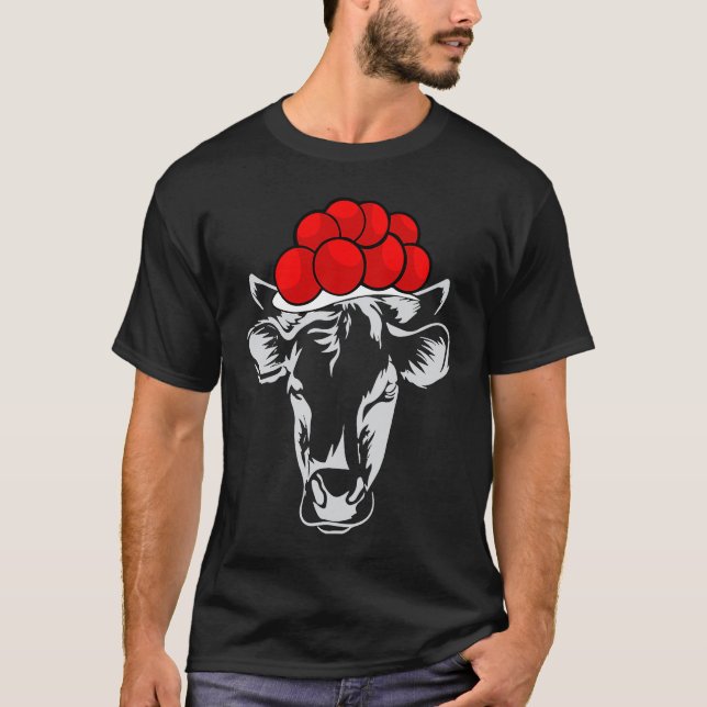 T-shirt Bollenhut Cow Home Black Forest Beef (Devant)
