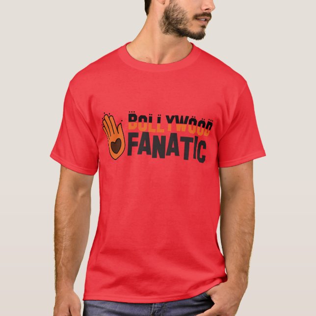 T-shirt Bollywood fantatic (Devant)