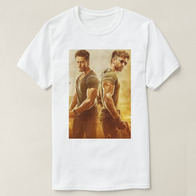 T-shirt Bollywood pour femmes de guerre pour hommes (Design devant)