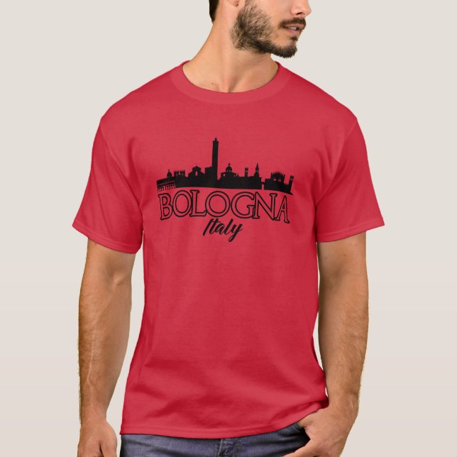 T-shirt Bologna, Italie (Devant)